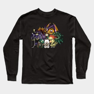 Kupò's Fantasy Literature Club no text Long Sleeve T-Shirt